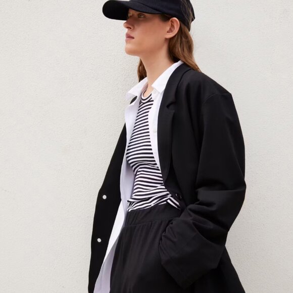 ArmedAngels Relaxed Fit Jersey Blazer - Picture 8 of 8